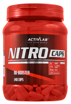 Activlab - Nitro Caps 240kaps. - Nitro Caps 120