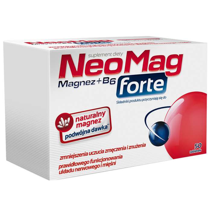 Aflofarm NeoMag Forte 50tab. Zdjęcie główne