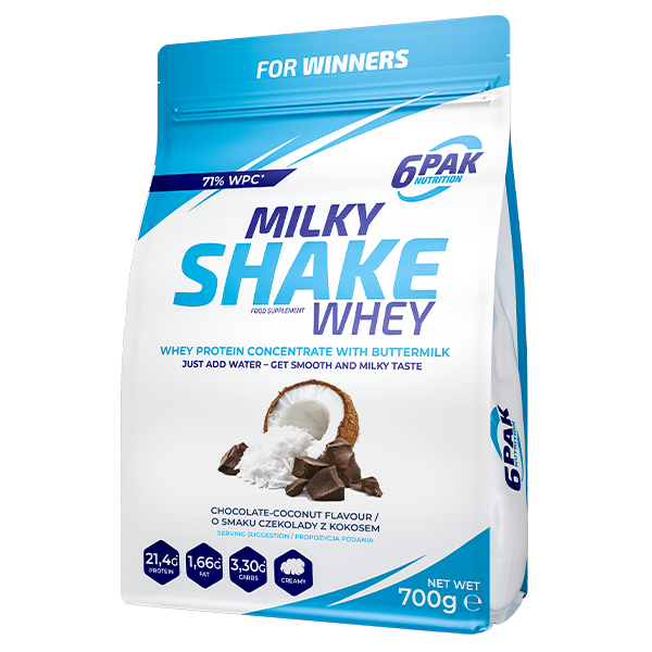6PAK Nutrition Milky Shake Whey 700g Zdjęcie główne