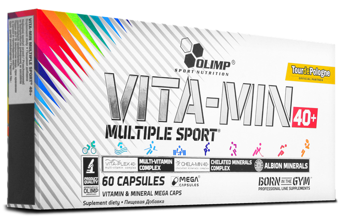 Olimp Vita-Min Multiple Sport 40+ Limited Edition 60kaps. Zdjęcie główne
